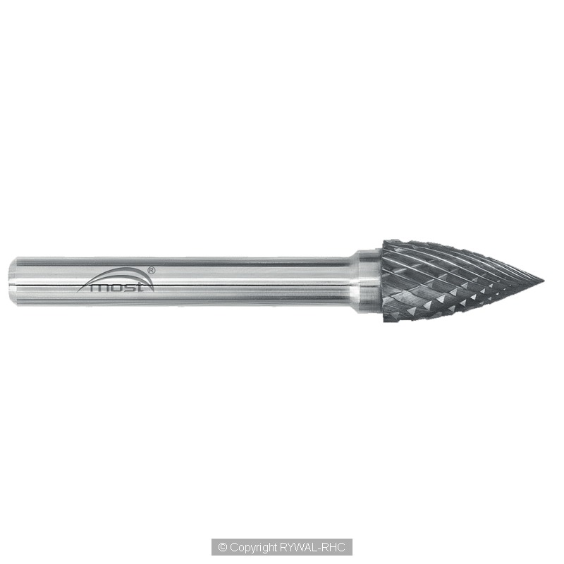 Freze din carbură MOST STD Double Cut formă G