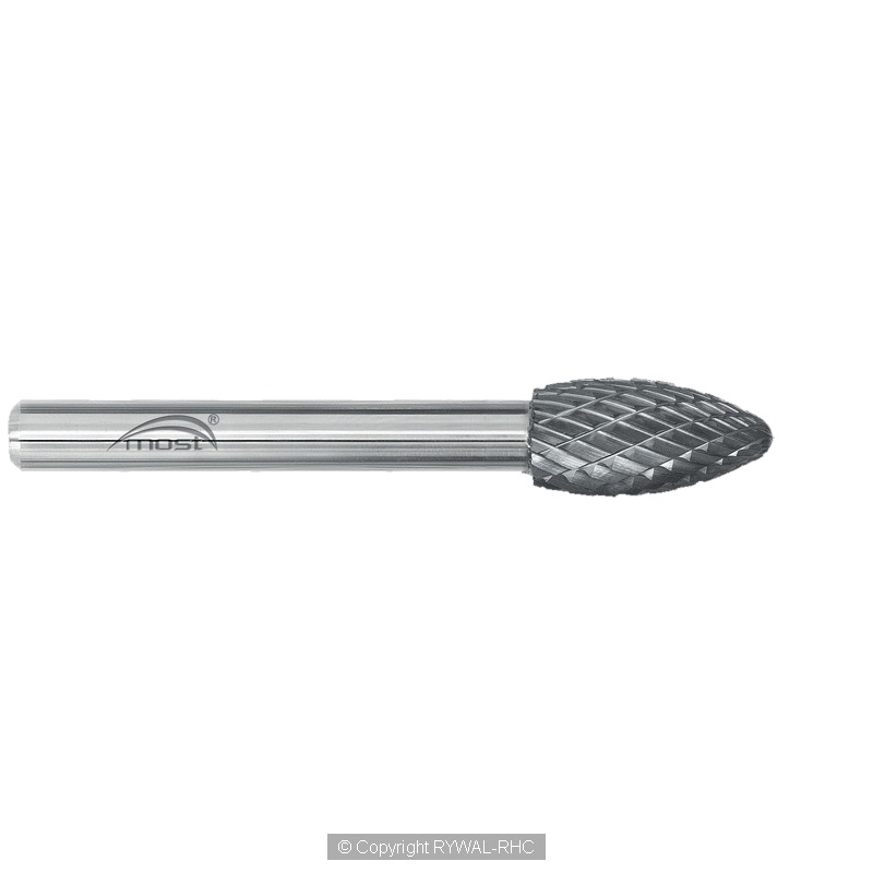 Freze din carbură MOST STD Double Cut formă H