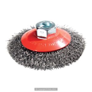 MOST sârmă sertizată, perii conice, fire M14