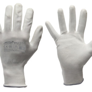 Manusi de protectie din nylon acoperite partial PU - MOST PU200