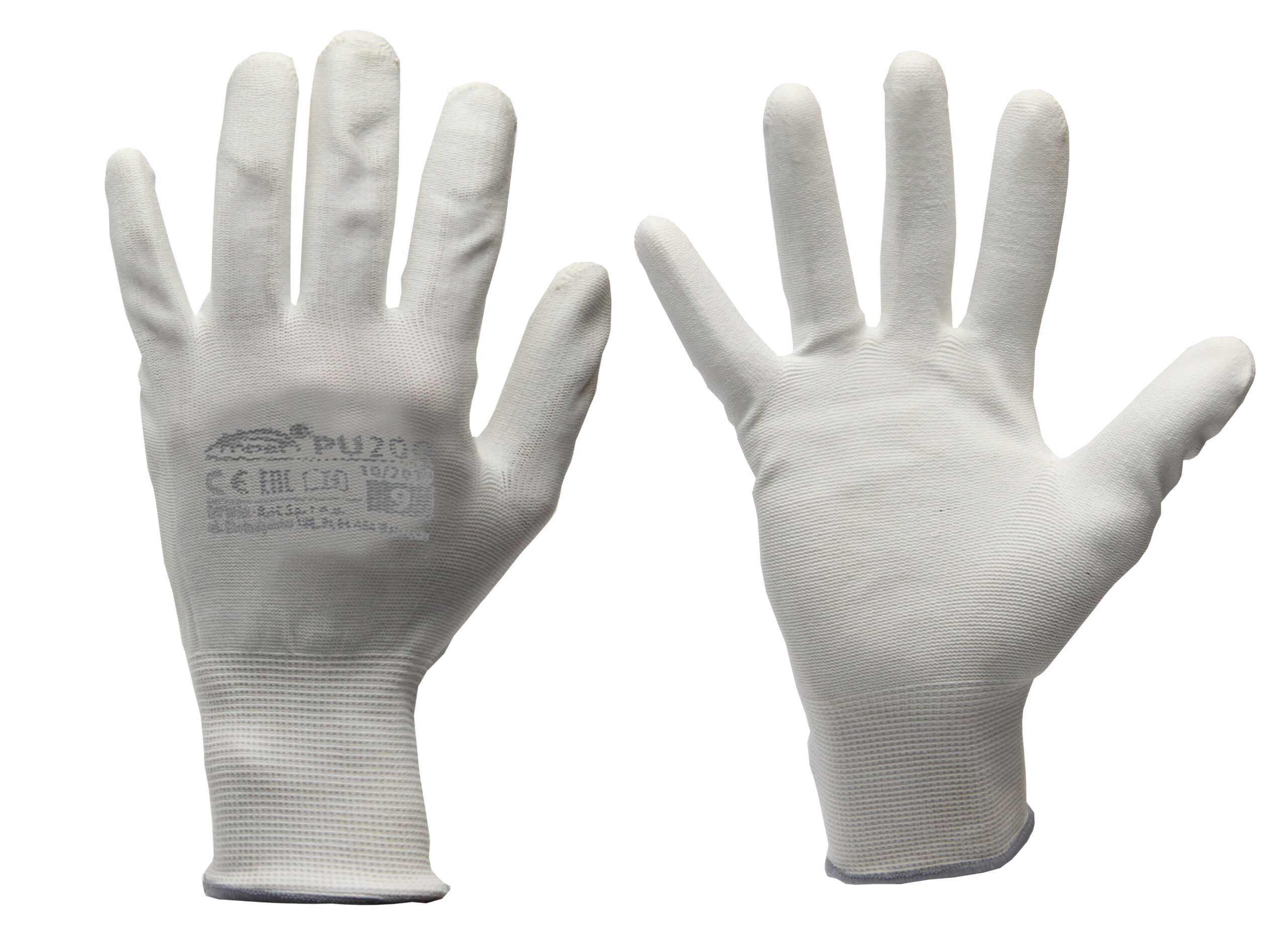 Manusi de protectie din nylon acoperite partial PU - MOST PU200