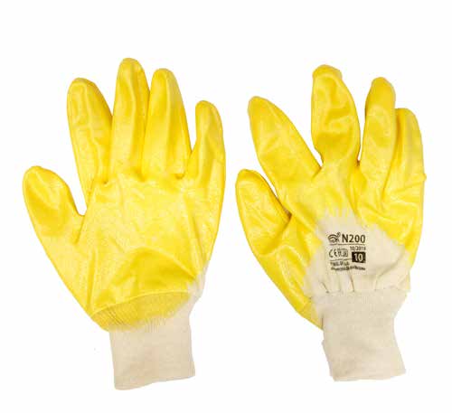 Manusi bumbac acoperite cu nitril - MOST N200