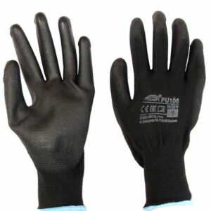 Manusi de protectie din nylon acoperite partial PU - MOST PU100