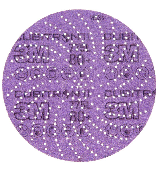 Disc șlefuire 3M Xtract™ Cubitron™ II 775L, 152 mm, 120+ /180 +, 600LG