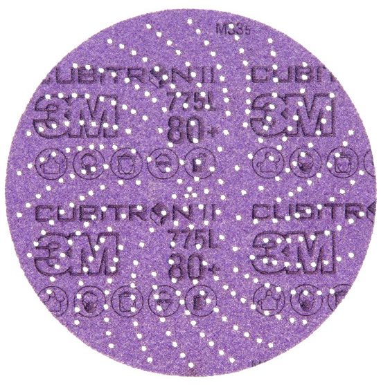 Disc șlefuire 3M Xtract™ Cubitron™ II 775L, 152 mm, 120+ /180 +, 600LG