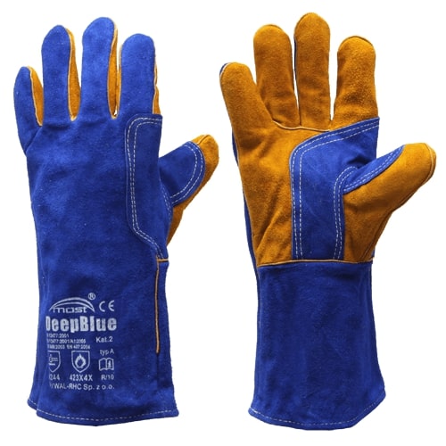 Mănuși de sudură MOST DEEP ALBASTRU