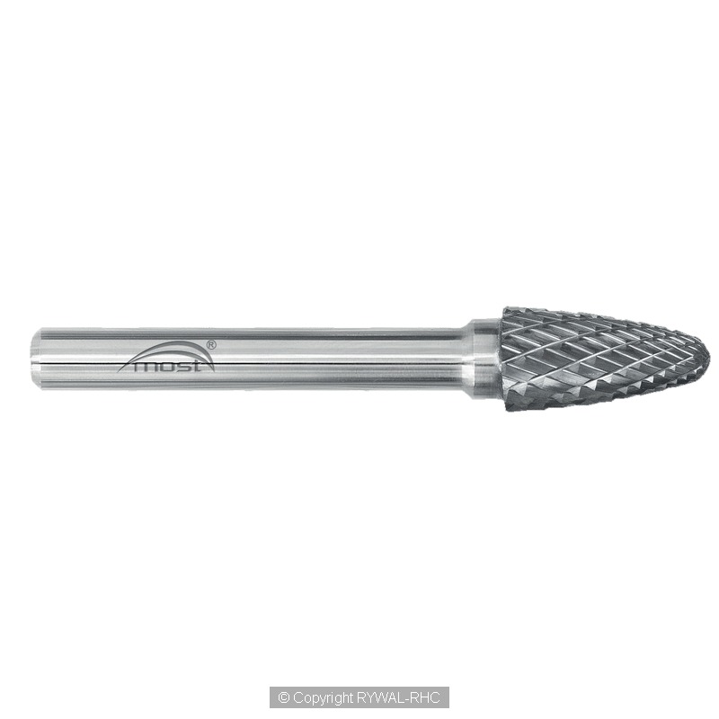 Freze din carbură MOST STD Double Cut formă F