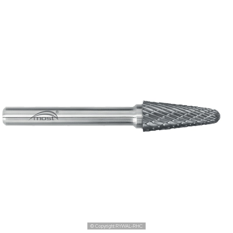 Freze din carbură MOST STD Double Cut formă L