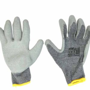 Manusi tricotate policoton - Palma cu strat de protectie latex - MOST LX100