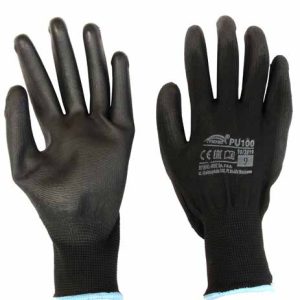 Manusi de protectie din nylon acoperite partial PU - MOST PU100