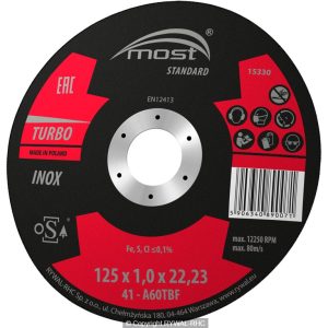 Disc MOST STANDARD INOX