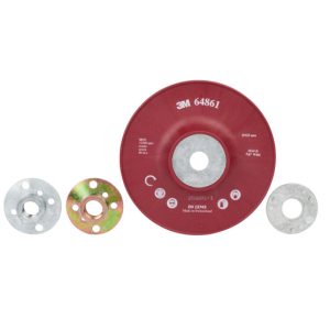 Pad de rezervă cu nervuri de înaltă performanță 3M™, 125 mm, roșu - 7000032410