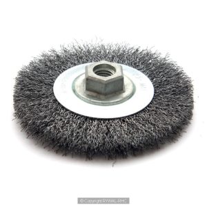 Sârmă sertizată, perii pentru roți, filet M14